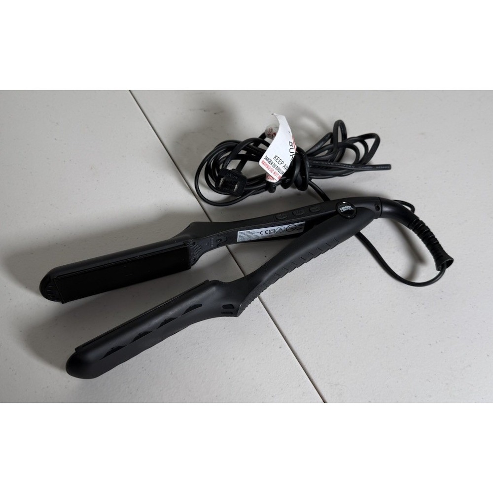 Keratin Complex KCSTEALTHV Flat Iron Straightener 450°F 53W Black 100-240V